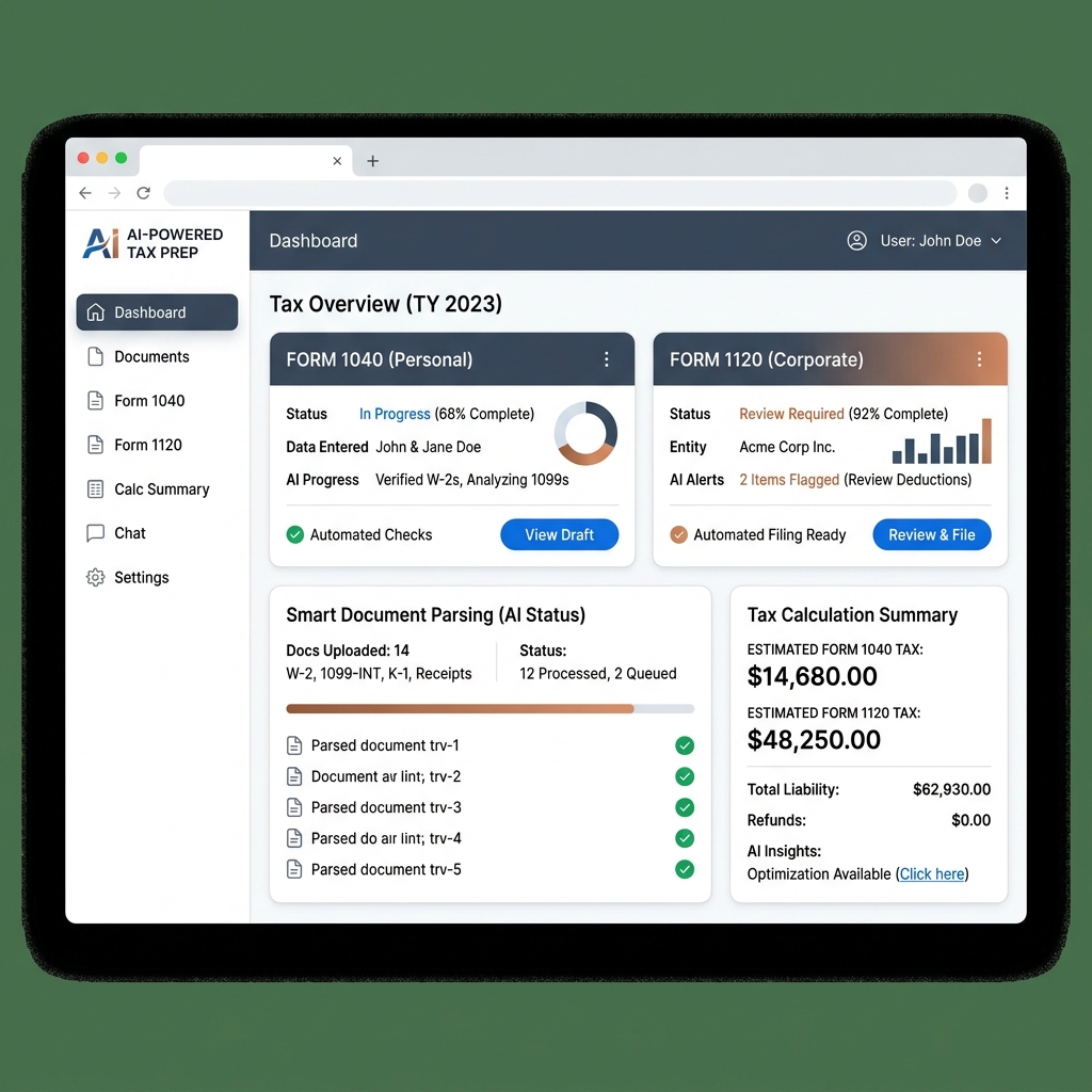 AI-Assisted Tax Preparation